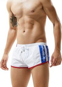img 4 attached to Mens Low Rise Sports Short Swimwear Board Shorts By SEOBEAN: Perfect For The Beach!