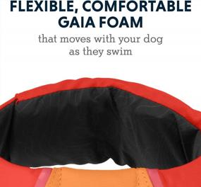 img 1 attached to Large Red Sumac RUFFWEAR Float Coat Dog Life Jacket With Handle For Swimming Safety