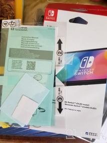 img 5 attached to Защитите свой OLED-экран Nintendo Switch с помощью антибликового фильтра HORI Premium — официально лицензировано Nintendo