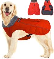 🐶 dog cold weather coats - warm reflective waterproof windproof dog vest winter coat for small, medium & large dogs - easy put on/off - l-3xl sizes логотип