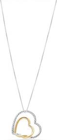 img 3 attached to LeCalla 925 Sterling Silver Jewelry Light-Weight Pendant Necklace For Women Teen