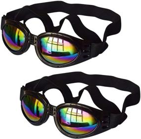 img 4 attached to Водонепроницаемые солнцезащитные очки Goggles с регулируемой защитой