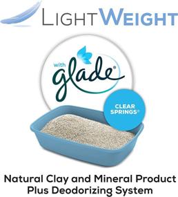 img 2 attached to Extra Strength Lightweight Glade Scented Clumping Cat Litter - Purina Tidy Cats