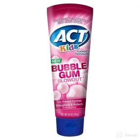 img 1 attached to ACT Bubblegum Blowout Toothpaste Ounce