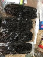 img 1 attached to TOYOTRESS Bob Spring Twist Pre-Twisted - 6 Inch Pre-Looped Crochet Braids, Super Cute & Versatile Kids Crochet Hair Braiding Hair Extensions (6 Inch, T30-Candy Brown) review by Debra Riley