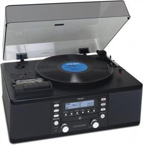 img 1 attached to Teac LP-R550USBB CD Recorder With Cassette Turntable Black LPR550USBB