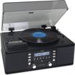 teac lp-r550usbb cd recorder with cassette turntable black lpr550usbb logo