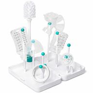 compact baby bottle drying rack with brush by termichy- ideal for working moms, family visits, camping, and more - large capacity for convenient and efficient drying logo