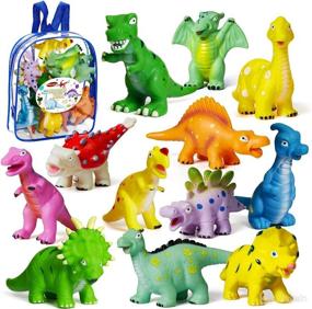 img 4 attached to Toddlers Dinosaur 12PCS Infants Months