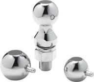 🔒 chrome interchangeable mount hitch ball - master lock 2867datsc логотип