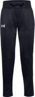 active girls' medium under armour fleece pants: cozy and stylish clothing логотип