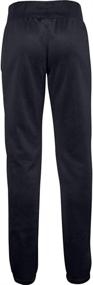 img 3 attached to Active Girls' Medium Under Armour Fleece Pants: Cozy and Stylish Clothing