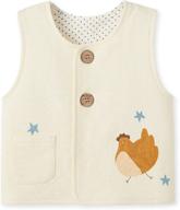 pureborn lightweight printed waistcoat animals apparel & accessories baby boys ... clothing logo