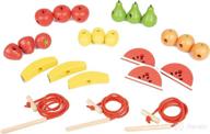 tickit 74015 wooden fruits laces logo
