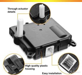 img 2 attached to 🔧 Top-Quality Replacement HVAC Heater Blend Door Actuator for Ford Explorer 2002-2010 Expedition 2002-2011 Lincoln Navigator 2002-2007 Mountaineer Aviator