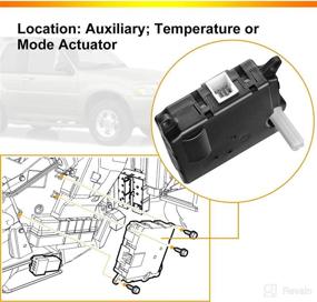 img 3 attached to 🔧 Top-Quality Replacement HVAC Heater Blend Door Actuator for Ford Explorer 2002-2010 Expedition 2002-2011 Lincoln Navigator 2002-2007 Mountaineer Aviator