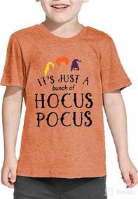 img 2 attached to 🎃 Halloween T-Shirt for Toddler Boys and Girls: LAZYCHILD Sanderson Sister Graphic Tee Shirts - A Magical Blend of Hocus Pocus