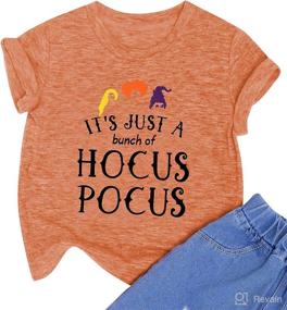 img 3 attached to 🎃 Halloween T-Shirt for Toddler Boys and Girls: LAZYCHILD Sanderson Sister Graphic Tee Shirts - A Magical Blend of Hocus Pocus