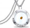 strengthen your faith with ensianth's mustard seed pendant necklace for women and girls logo