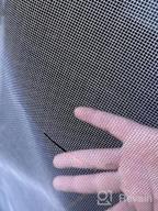 img 1 attached to YUFER Heavy Duty Magnetic Screen Door For 30X80 Doors - Fiberglass Mesh Screen With Magnets For Easy Installation On Sliding, Front, And Entry Doors - Screen Size 32X81 Inches review by Derrick Bellando