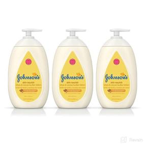 img 4 attached to 🍼 Johnson's Baby Moisturizing Dry Skin Lotion with Shea & Cocoa Butter - Pack of 3 (16.9 fl Oz)