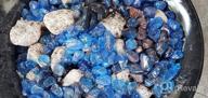 img 1 attached to 10 Pounds Cobalt Blue Recycled Fire Glass For Natural Or Propane Fire Pit, Gas Log Sets - Mr. Fireglass review by Johnny Burns