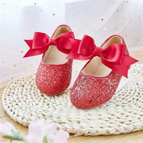 img 3 attached to 👧 BEIMOO Girls School Ballerina Flats: Stylish & Comfortable Girls' Shoes