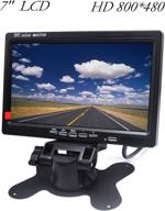 📺 padarsey 7-inch hd 800×480 led backlight tft lcd car monitor for rearview cameras, car dvd players, surveillance cameras, stbs, satellite receivers, and video equipment логотип