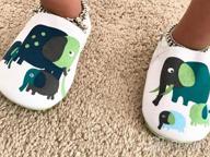 img 1 attached to Cute Cartoon Sneaker Toddler Boys' Slippers: Comfy and Stylish Footwear! review by Steven Latham