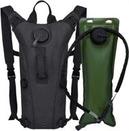 hydration pack innolites: водный мешок с мочевым пузырем 3l, верблюжий рюкзак для активного отдыха - идеально подходит для походов, бега, велоспорта, альпинизма, кемпинга и катания - подходит как для мужчин, так и для женщин. логотип