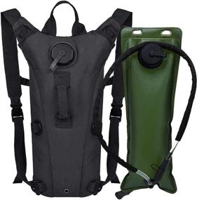 img 4 attached to Hydration Pack INNOLITES: Водный мешок с мочевым пузырем 3L, верблюжий рюкзак для активного отдыха - идеально подходит для походов, бега, велоспорта, альпинизма, кемпинга и катания - подходит как для мужчин, так и для женщин.