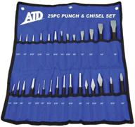 🔧 atd tools 729 29 piece chisel set: premium quality, versatile chisels for all your projects logo