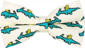 img 3 attached to Cute And Adjustable Pre-Tied Bow Ties For All Ages By OCIA