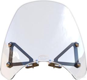 img 3 attached to 🎯 Dart Classic Flyscreen (Crystal Clear) - Perfect Fit for Triumph Trident 660 Motorcycle Windshield