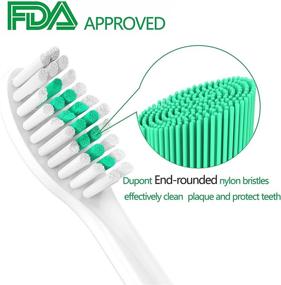 img 3 attached to 🦷 Enhance Your Oral Hygiene with Guhiwuk Compatible CleanCare Replacement Toothbrush