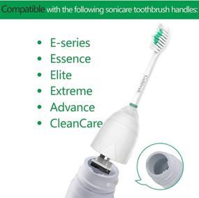 img 1 attached to 🦷 Enhance Your Oral Hygiene with Guhiwuk Compatible CleanCare Replacement Toothbrush