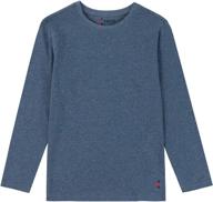 👚 kowdragon girls' cotton crewneck sleeve t shirts- stylish tops, tees & blouses logo
