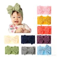 knotted headbands stretchy toddlers jiahang baby care logo