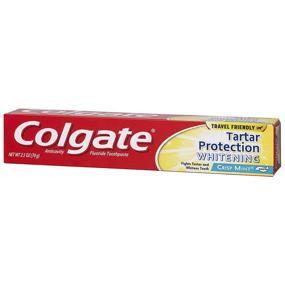 img 1 attached to 🦷 Tartar Protection Travel Toothpaste by Colgate