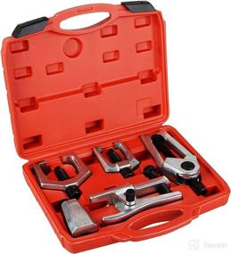 img 3 attached to 🛠️ Professional Front End Service Tool Kit - 5pcs: Pitman Arm Puller, Ball Joint Separator, and Tie Rod Remover Tool by DAYUAN