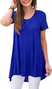 img 2 attached to AWULIFFAN Women'S Summer Sleeveless V-Neck T-Shirt Tunic Tops Blouse Shirts
