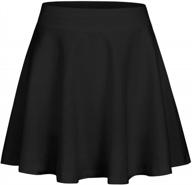 zaclotre skorts юбки для девочек эластичная теннисная юбка с высокой талией и 2 карманами спортивные спортивные шорты для гольфа логотип