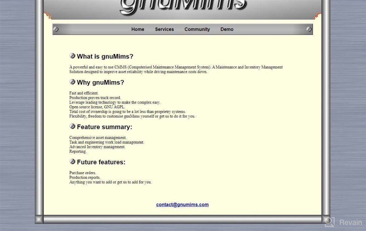 img 1 attached to gnuMims review by Keith Morris