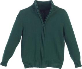 img 2 attached to 👕 Gioberti Boys Cardigan Sweater - Stylish Green Sweaters for Boys' Clothing