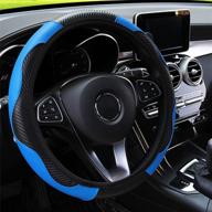 myghsx leather car steering wheel cover interior accessories ... steering wheels & accessories logo