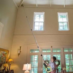 img 3 attached to 🧹 Efficiently Dust Ceilings, Corners, and Cobwebs with DocaPole Duster Attachment - Perfect for Handheld or Pole Attachment (Pole Sold Separately)