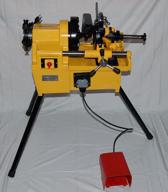 electric motorized pipe threader threading machine ptm50-c by bluerock tools, compatible with ridgid dies logo