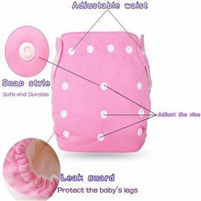 img 1 attached to Reusable Swim Diaper For Infants & Toddlers 0-3 Years | Storeofbaby Stylish Swimwear
