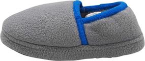 img 3 attached to NORTY Sports Fleece Slippers 40846 4MUSBigKid Boys' Shoes ~ Slippers