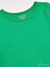 img 3 attached to The Children's Place Baby Girls' Basic Layering T-Shirt: Stylish and Functional for Every Occasion!